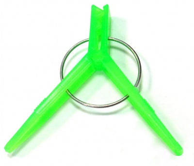 Подставка-прищепка для зимней удочки